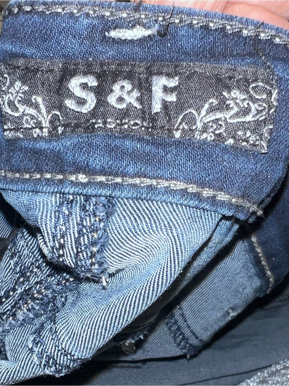 S & F Rhinestone Jeans - Picture 4 of 4